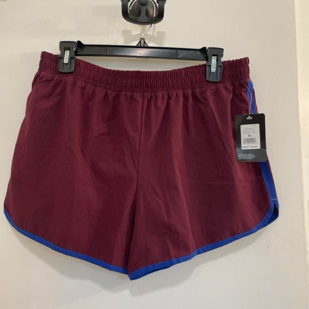 Champion Women's Burgundy and Purple Shorts